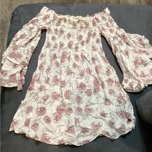 Floral Off-Shoulder women’s Dress size s